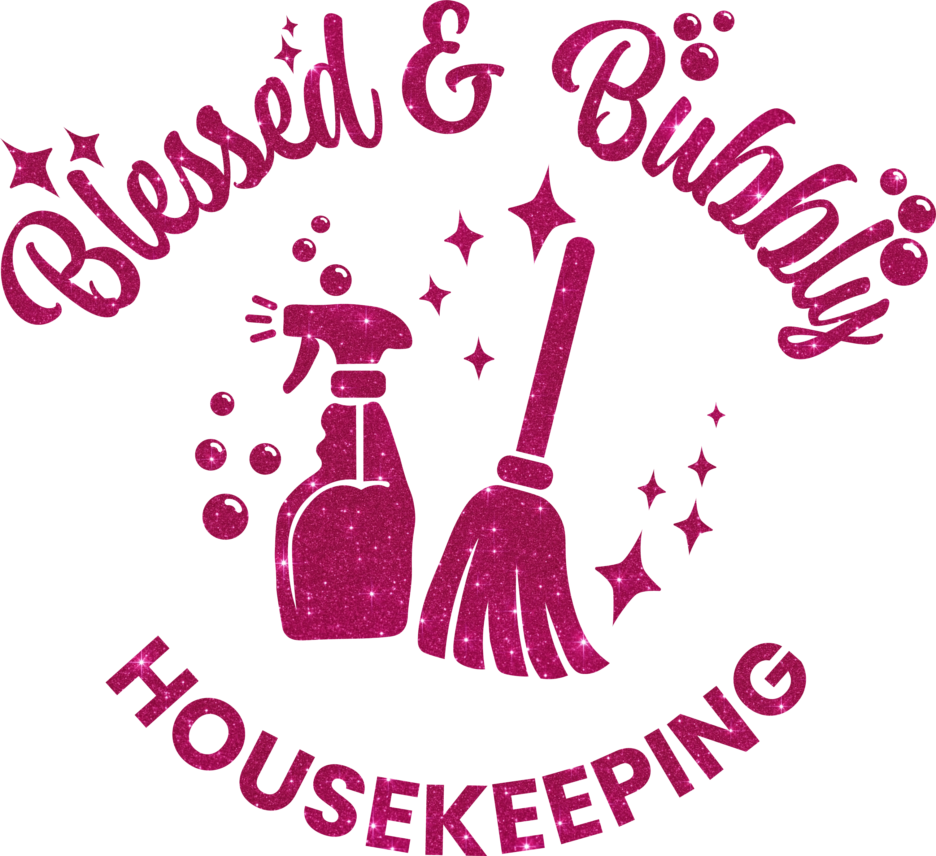 Blessed & Bubbly Housekeeping logo
